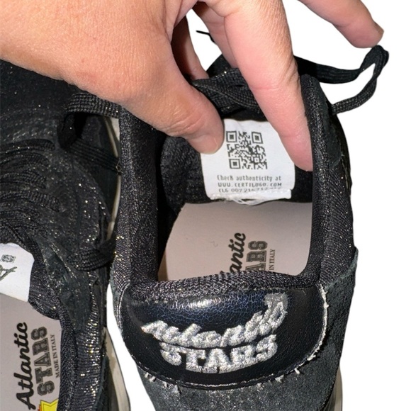 Atlantic Stars Vega Black Sneakers - Picture 4 of 6